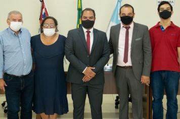 Foto - Sessão Solene de Instalação e Posse dos Vereadores eleitos para a gestão 2021/2024