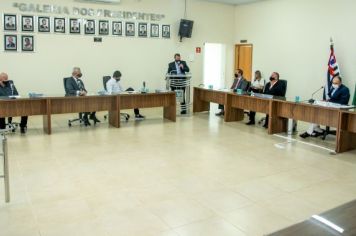 Foto - Sessão Solene de Instalação e Posse dos Vereadores eleitos para a gestão 2021/2024