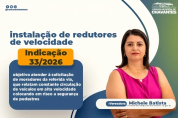 INDICAÇÃO Nº 33/2026.