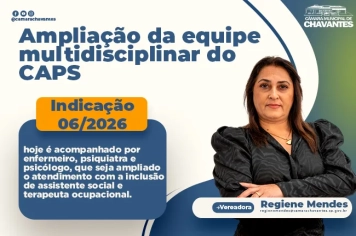 INDICAÇÃO Nº 06/2026.