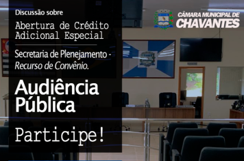 3ª AUDIÊNCIA PÚBLICA