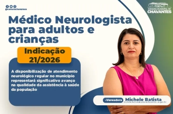 INDICAÇÃO Nº 21/2026.