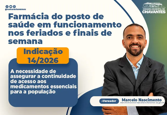 INDICAÇÃO Nº 14/2026.