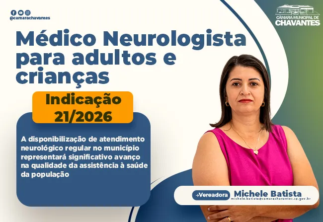 INDICAÇÃO Nº 21/2026.