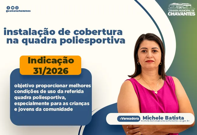 INDICAÇÃO Nº 31/2026.
